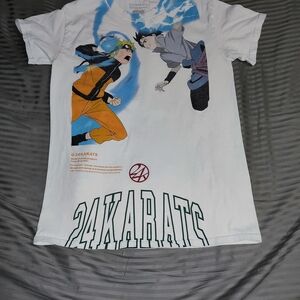 24Karats Anime Graphic T-Shirt